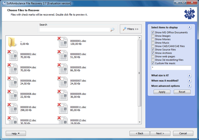 SoftAmbulance Uneraser 6.34 screenshot