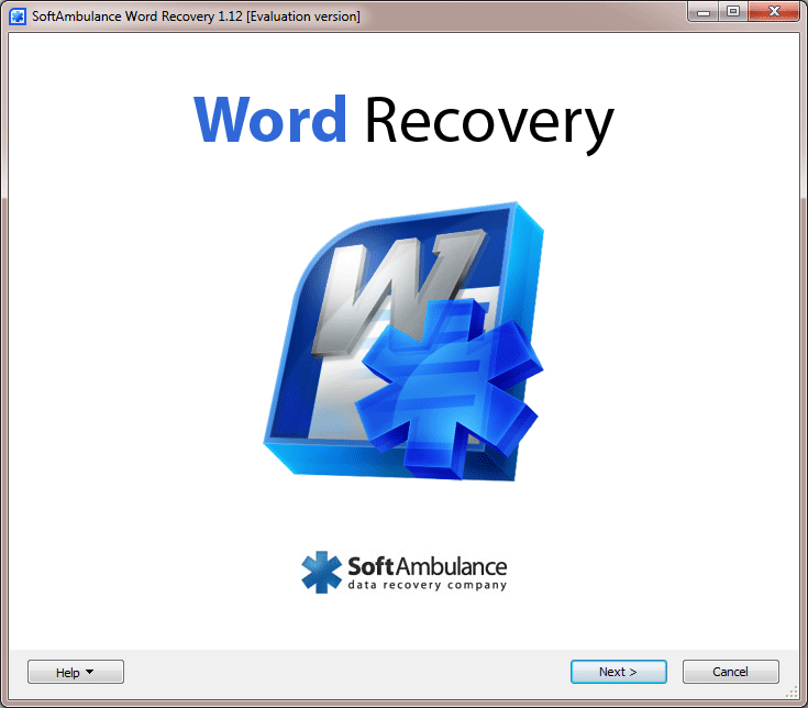 SoftAmbulance Word Recovery Windows 11 download