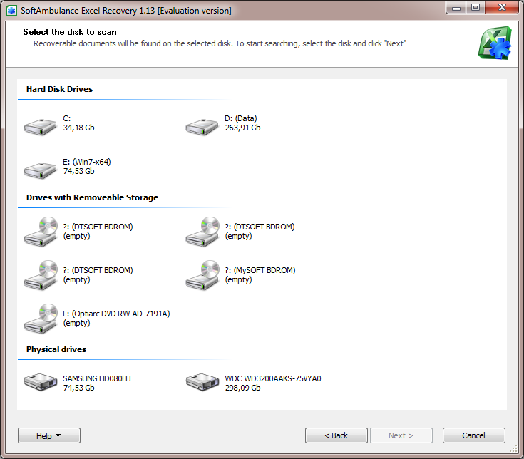 instaling Starus Excel Recovery 4.6