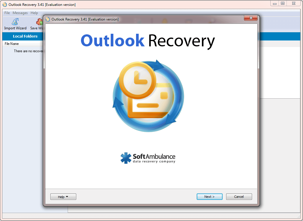 Восстановление outlook