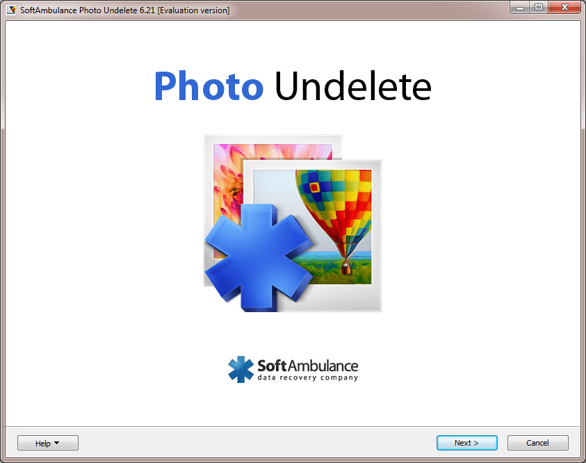 SoftAmbulance Photo Undelete software