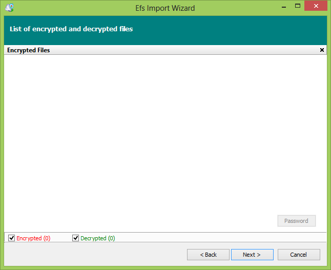 Recovered Encrypted\Decrypted files